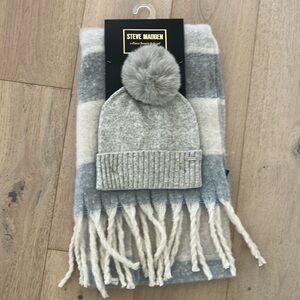 Steve Madden Hat/Scarf Set
